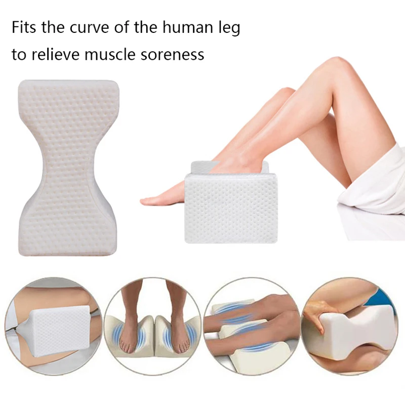 Memory Foam Knee Leg Pillow Bed Cushion Leg Pad Leg Shaping Pregnancy Body Pain Relief Sleeping Pillow