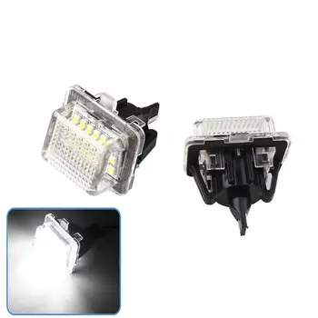 

Dragonpad 2pcs/set White License Plate LED Light Error Free Fit for Benz W204/W212/W216/W221/W207 Car Lighting Supplies