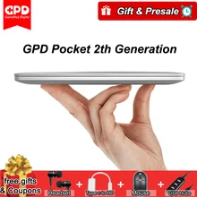 GPD Pocket2 Карманный 2 " Мини ноутбук планшет 8 ГБ/128 ГБ 2,4G& 5G WiFi Windows 10 64 бит Intel Core m3-7y30 ноутбук