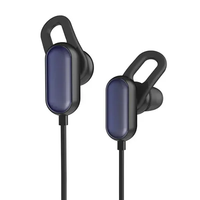 Оригинальные Xiaomi Mi спортивные bluetooth-наушники Молодежный выпуск Bluetooth 4,1 с микрофоном IPX4 водонепроницаемый длинный режим ожидания - Цвет: black