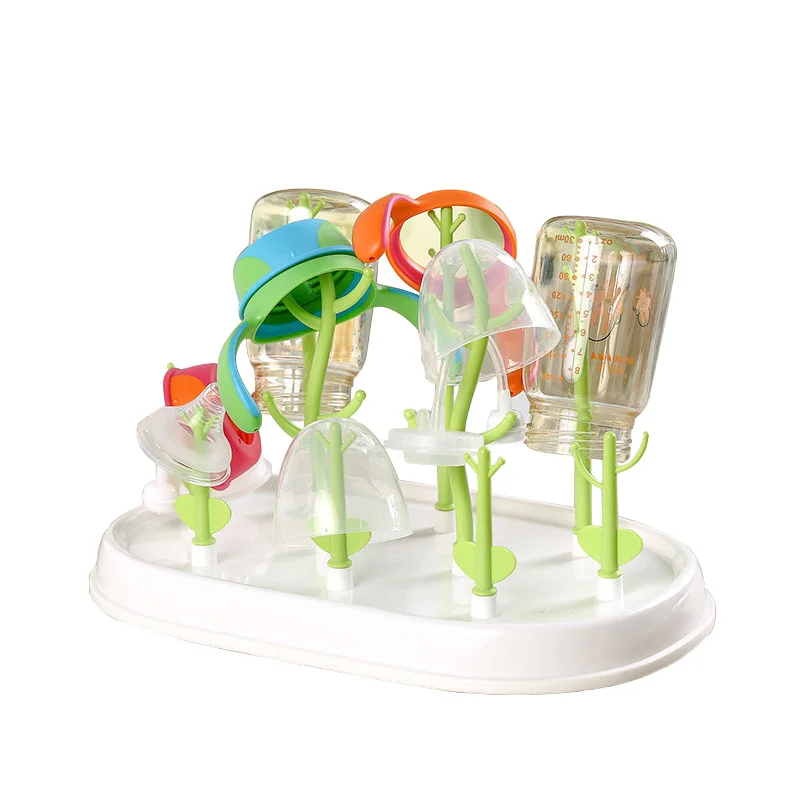 

Bottle Dryer Baby Bottle Drying Rack Drainer Bottle Holder Portable Drying Cup Rack For Cleaning Drying Rack Baby Bottle Holder