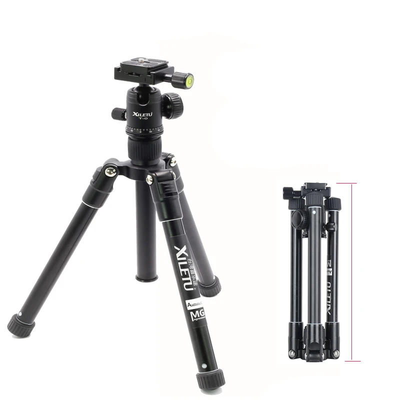 

Light travel SLR tripods and ball travel flights involve reverse folding aluminum frame MINI stable desktop desktop