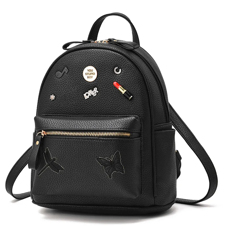 

Jaybag 2019 Spring New Come Mini Lady Bag Fine PU Leather Softback Female Backpacks Teenager School Bags Rucksack Mochilas Mujer