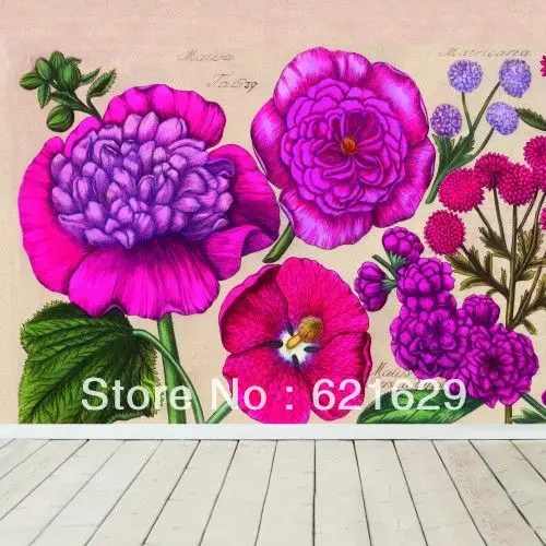 Beautiful flowers 8 x8 CP Computer painted Scenic Photography Background font b Photo b font Studio