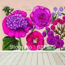 Beautiful flowers 8 x8 CP Computer painted Scenic Photography Background font b Photo b font Studio