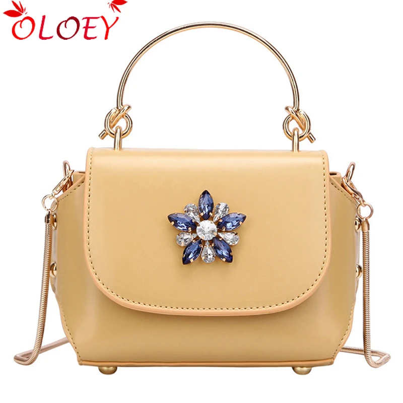 

Fashion Designer Famous Bags For Women Designer Diamond flower Bags Quality PU Leather Women Handbags Elegant Lady Shoulder bags