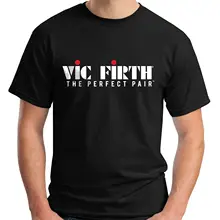 Nouveau VIC Firth Manches Courtes T-Shirt homme Noir Taille S-5XL 100% Coton T-Shirt À Manches Courtes Nouveau Top T-Shirts Pas Cher en gros