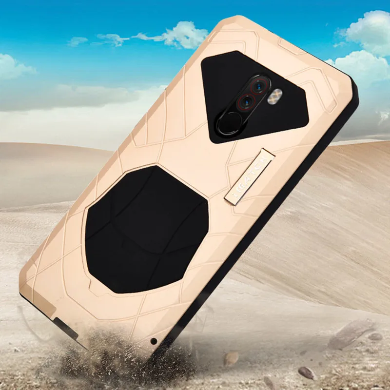 Оригинальный чехол IMATCH для телефона Xiaomi Mi Pocophone F1 жесткий алюминиевый