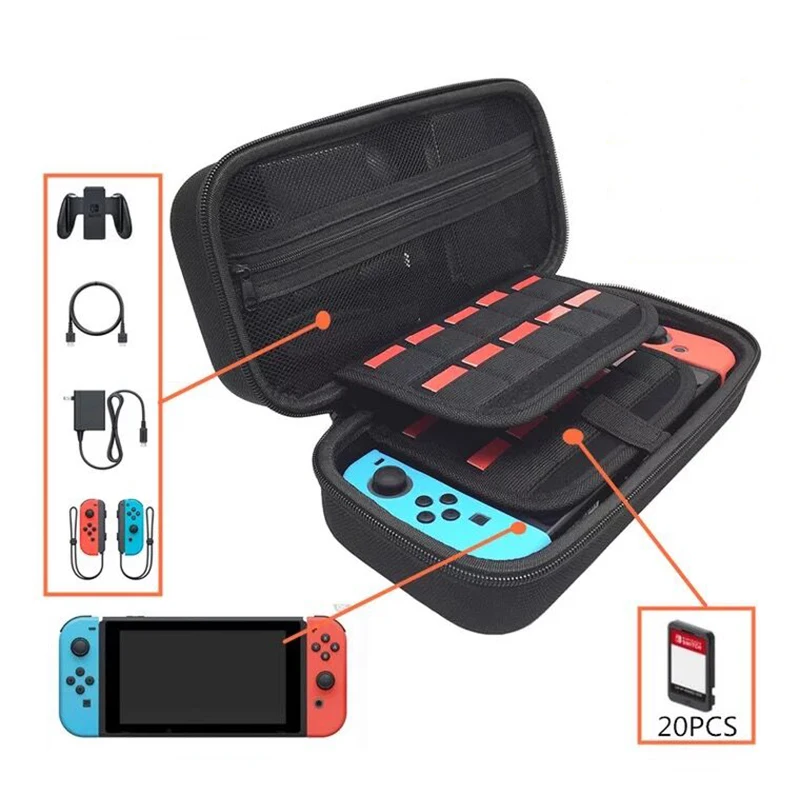 Thicken Storage Bag for Nintend Switch Nintendoswitch Console Case Durable Nitendo Shell for NS