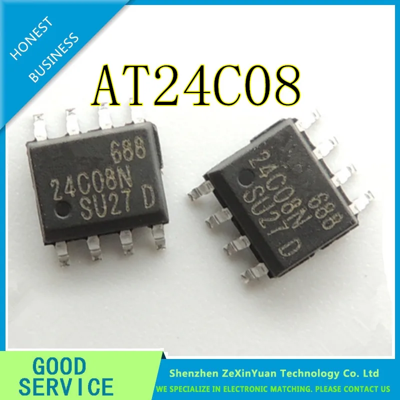 

200 шт./лот AT24C08BN AT24C08 AT24C08N AT24C08AN SOP8 new ic