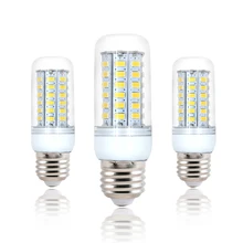 YNL Lampada LED Lamp E27 220V 24 36 48 56 69 72 96 Leds Ampoule LED Corn Bulb SMD 5730 Bombillas LED Bulb Home Chandelier Lights