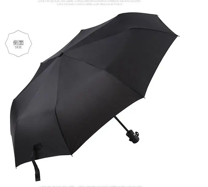 

Essential New Fashion Automatic Umbrella Three Elephants Windproof Rainproof Gift Umbrellas Black/Bown Free Shipping