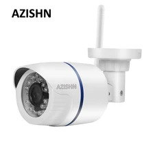 AZISHN Wifi IP Camera 1080P 960P 720P Wireless Wired ONVIF P2P Alarm 24IR Security CCTV Outdoor Camera With SD Card Slot Max 64G