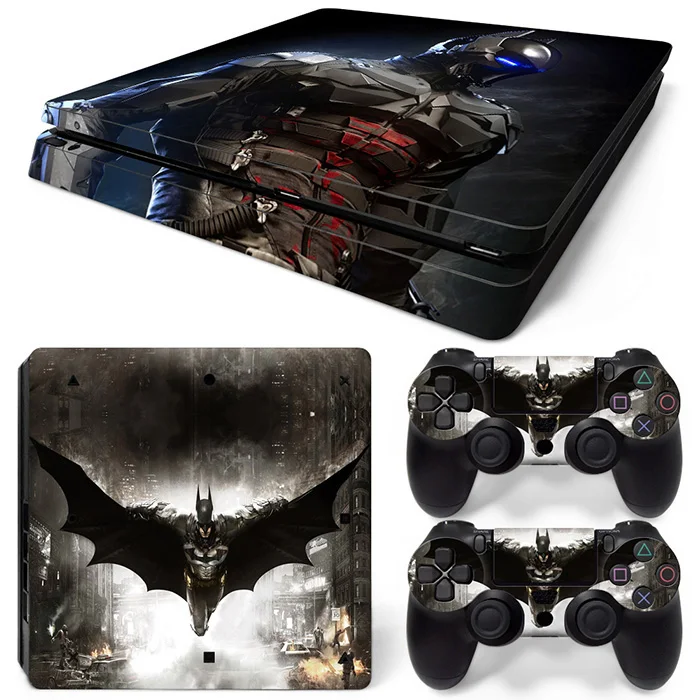 

Batman style For Playstation 4 PS4 Slim Skin Sticker for Console 2 PCS