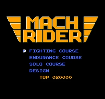 

Mach Rider Region Free 8 Bit Game Card For 72 Pin Video Game Player
