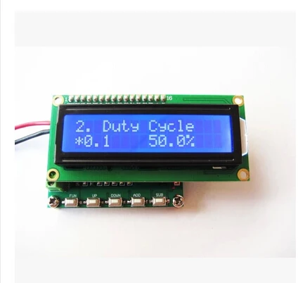 

Free Shipping! 1pc Multifunctional adjustable pulse generator output phase two servo control signal frequency meter