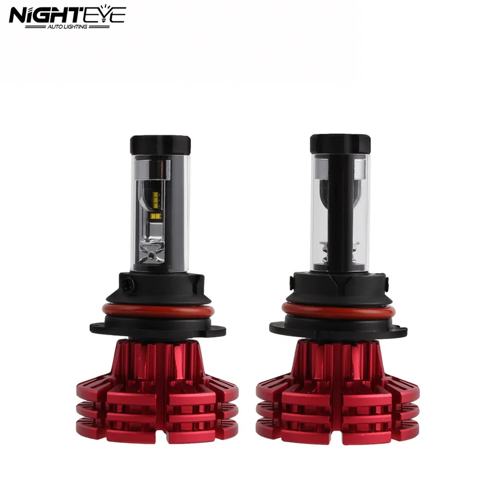 Nighteye 9007 Auto Car LED Headlight Kit Hi/Low Beam Led Light Bulbs