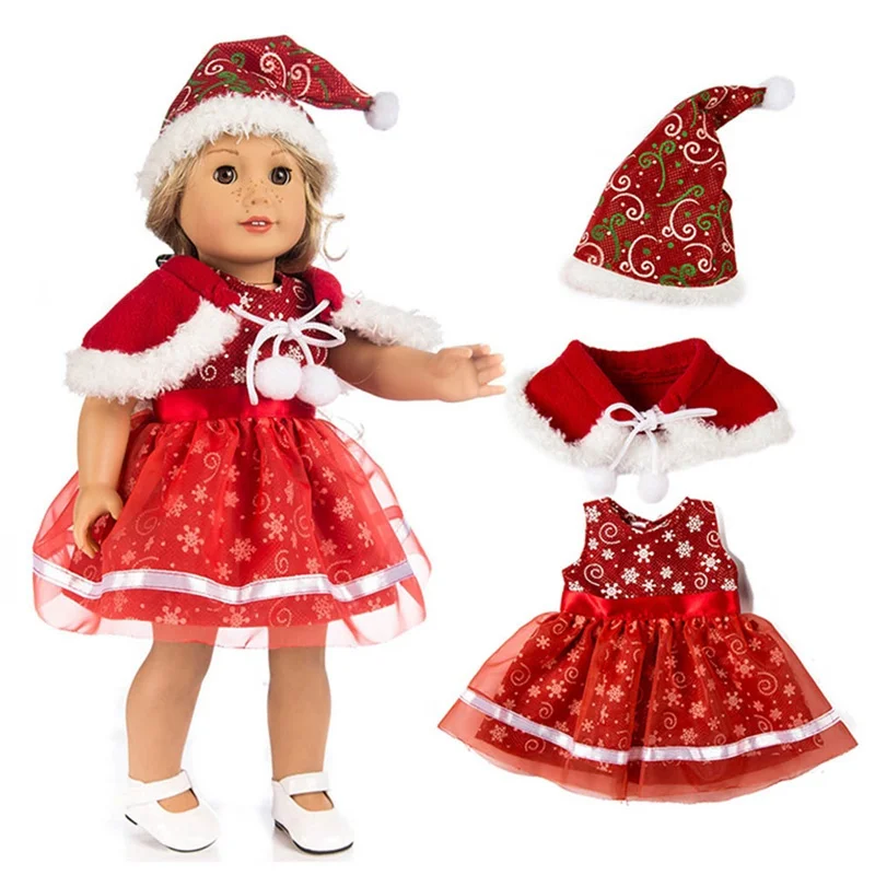 New Christmas Series Suit For 18 Inch Girl Doll Clothes Christmas Baby