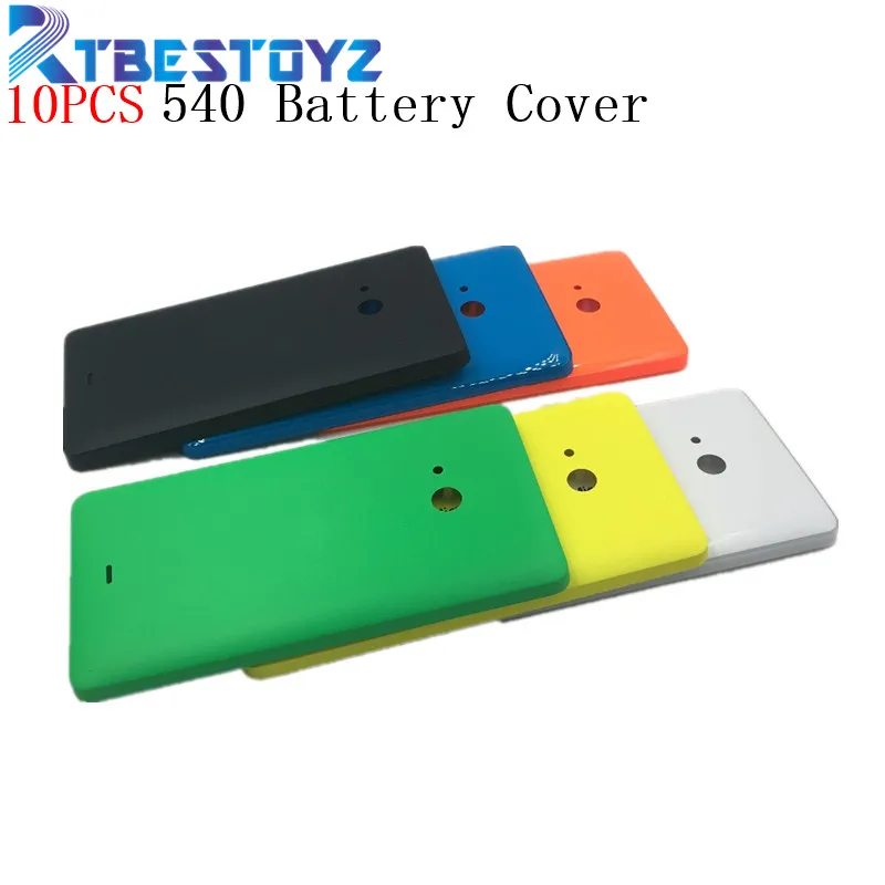 RTBESTOYZ 10PCS Back Cover Case For Microsoft lumia 540 Housing replacement Rear Battery Nokia with Side Button | Мобильные телефоны
