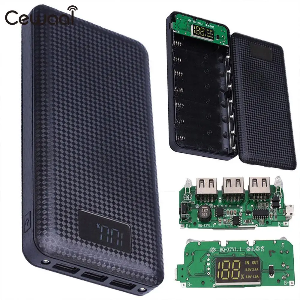 Buy Cewaal Portable Power Bank Case Battery Charger