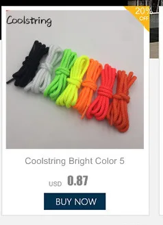 Coolstring Cool Highlight 3 м круглые светоотражающие шнурки спортивные защитные кроссовки с шнурками Ночная ходьба Бег Bootlace Latchet