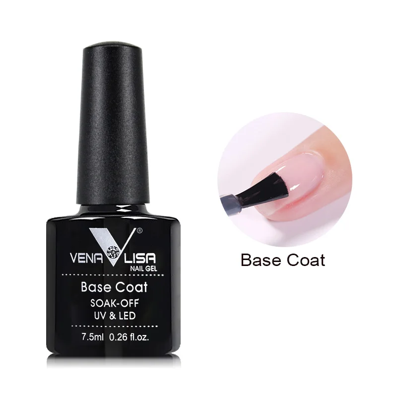 Venalisa продукт для дизайна ногтей акриловая грунтовка без кислоты Базовое покрытие лак для ногтей гель лак осушитель гель - Цвет: Base