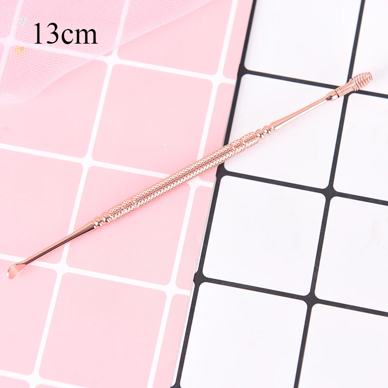 1Pc Ear Wax Pickers Ear Cleaner Spoon 11Styles Ear Care Clean Tool Stainless Steel Earpick Wax Remover Curette Ear Pick Hot Sale - Цвет: AS Picture