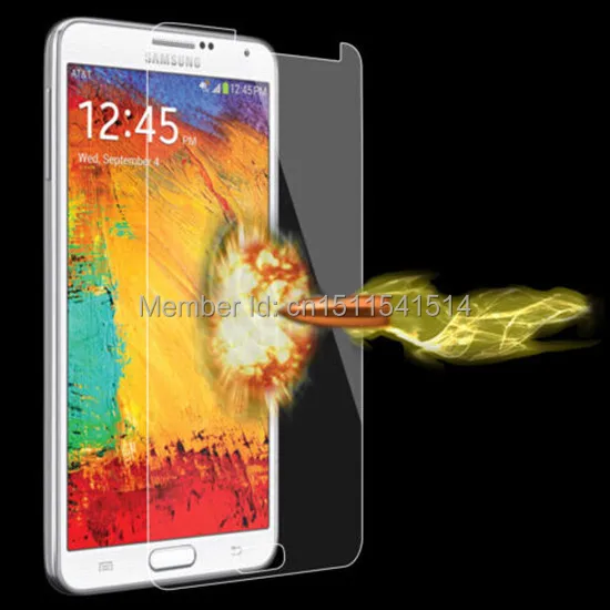 200 шт Для samsung Galaxy Note 3 Закаленное Стекло 9 H 0,3 мм Глянцевая Премиум Защитная пленка для экрана 2.5D прозрачная Взрывозащищенная защита экрана