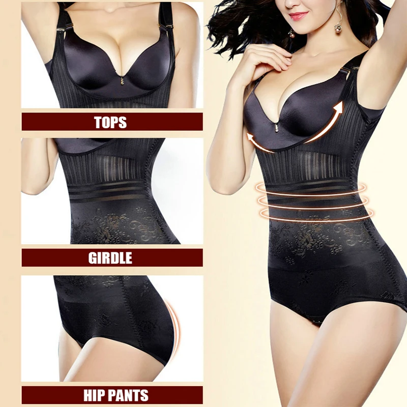 Women-Post-Natal-Postpartum-Slimming-Underwear-Shaper-Recover-Bodysuits-Shapewear-Waist-Corset-Girdle-Black-Apricot-Hot