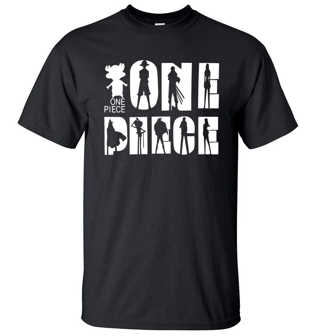 

One Piece Men T Shirt Hot Sale Janpanese Anime Tops 2019 Summer Short Sleeve Tshirt Men 100% Cotton High Quality Casual T-Shirt