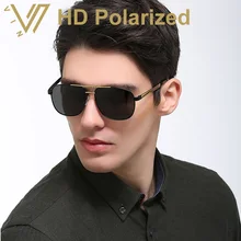 Hombres gafas de sol polarizadas de la vendimia gafas de sol gafas mirrored sombra hombres lentes gafas gafas de sol masculino 2017 new