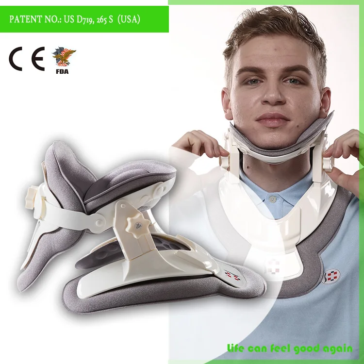 

Cervical Traction Device Collar Neck Brace Support For Neck & Upper Back Pain Relief Immobilization Neck Massager
