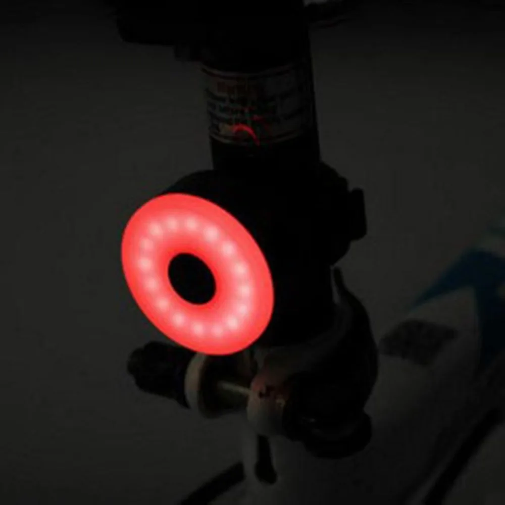 Высокая яркость USB Перезаряжаемые задний велосипедный фонарь светильник Водонепроницаемый светодиодный Велоспорт велосипед безопасности задний светильник