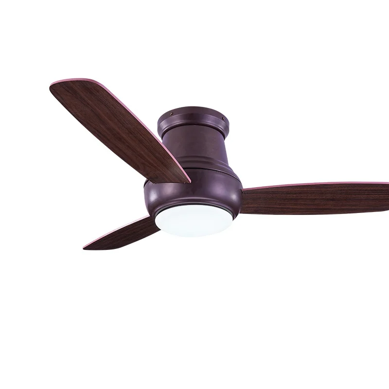 

LED Ceiling Fan Light European and American Modern Light Simple Hotel Project Suction Fan Light