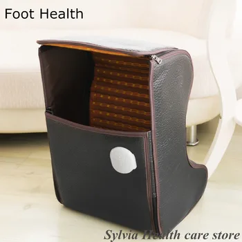

2020 Best presents for parents! Heating Foot care tool heath warm tourmaline massage mat heated leg health care pad
