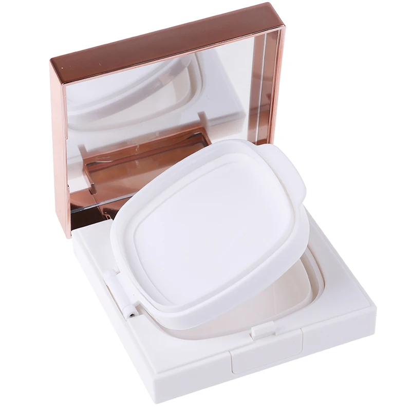 1PC 15g Empty Air Cushion Puff Box BB Cream Container Dressing Case With Mirror Beauty Make Up Case