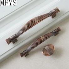 3.75'' 5'' Drawer Knob Pull Handle Dresser Handles Antique Copper Kitchen Cabinet Pull Knob Door Handles Cupboard Hardware drawer knob pull handle bronze kitchen cabinet pull knob antique dresser cupboard furniture decoration hardware handle pull knob