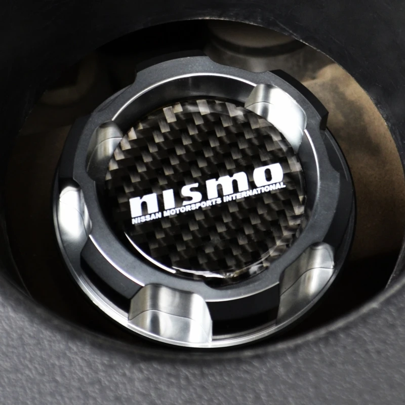 Углеродное волокно логотип Silve Алюминиевый Масляный колпачок двигателя для nissan ALTIMA MAXIMA SILVIA S13 S14 240SX SENTRA SUNNY INFINITI 350Z 300ZX