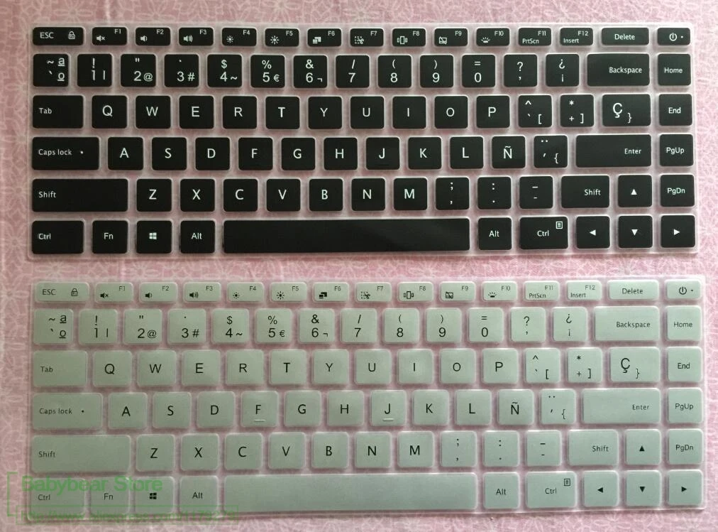 

Powforward 15 inch Spanish Soft Silicone Keyboard Cover Skin Protector Case Shell For Xiaomi Mi Laptop Pro 15.6 Inch Gaming Lite