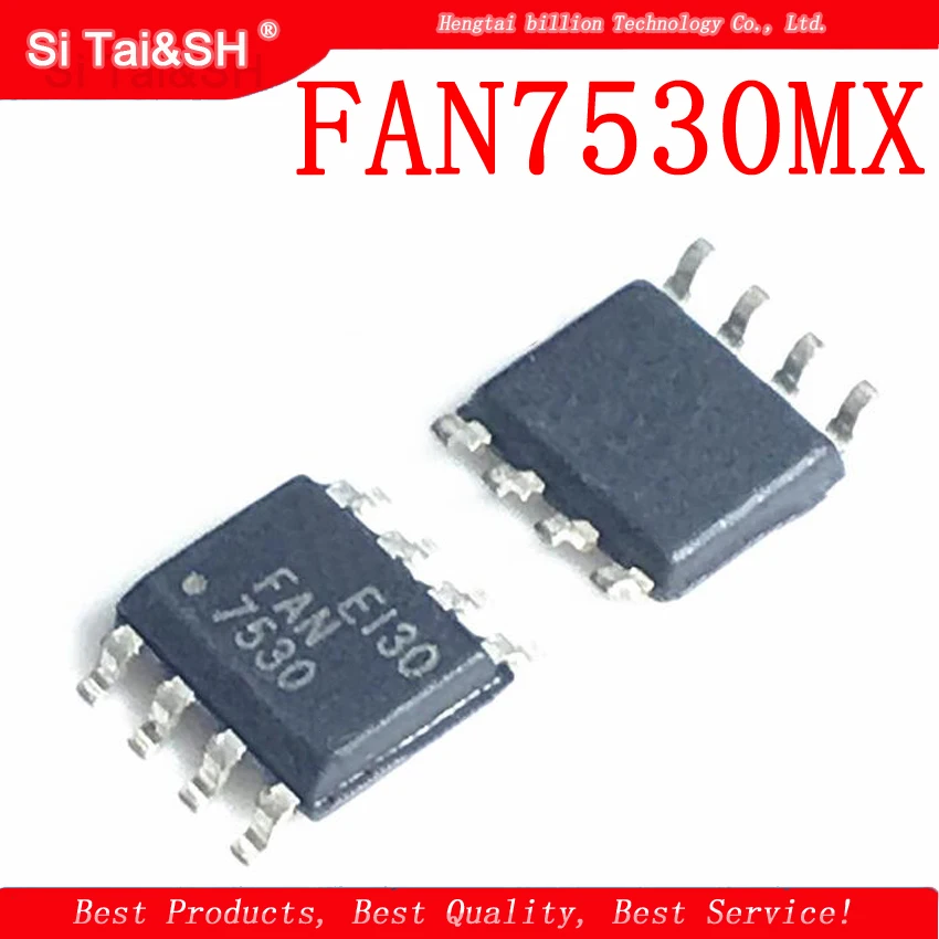 10 шт. FAN7530MX SOP FAN7530 SMD новый и оригинальный ЖК-чип питания | Электронные компоненты