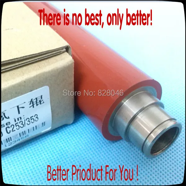 For Konica Minolta Roller C210 Printer Lower Sleeved Roller For Minolta Bizhub C253 C200 Copier Pressure