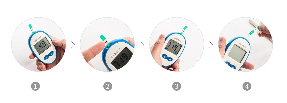 BloedglucosemeterBloedglucose Тесты stroken Voor Diabetici Тесты Gezondheid глюкометр Bloedsuiker монитор