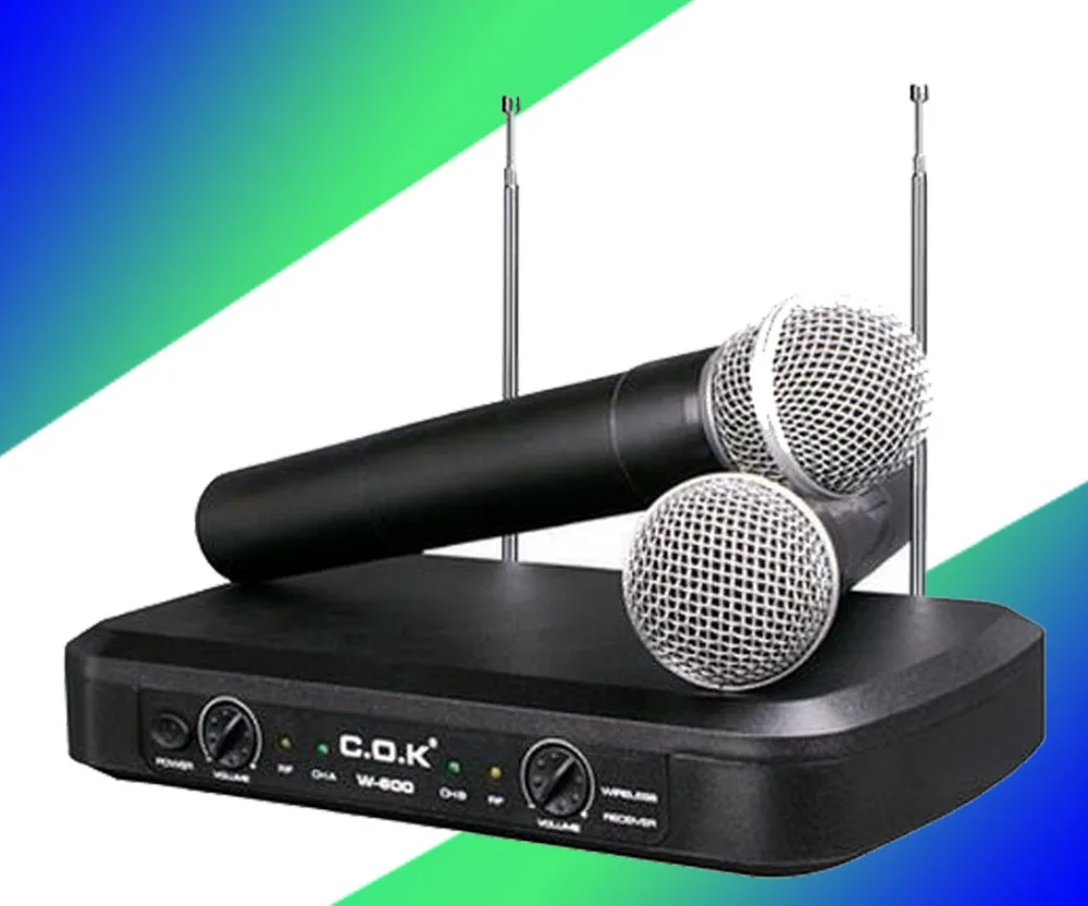 

C.O.K W-600 KTV performance conference, home wireless microphone, computer Cara OK song microphone