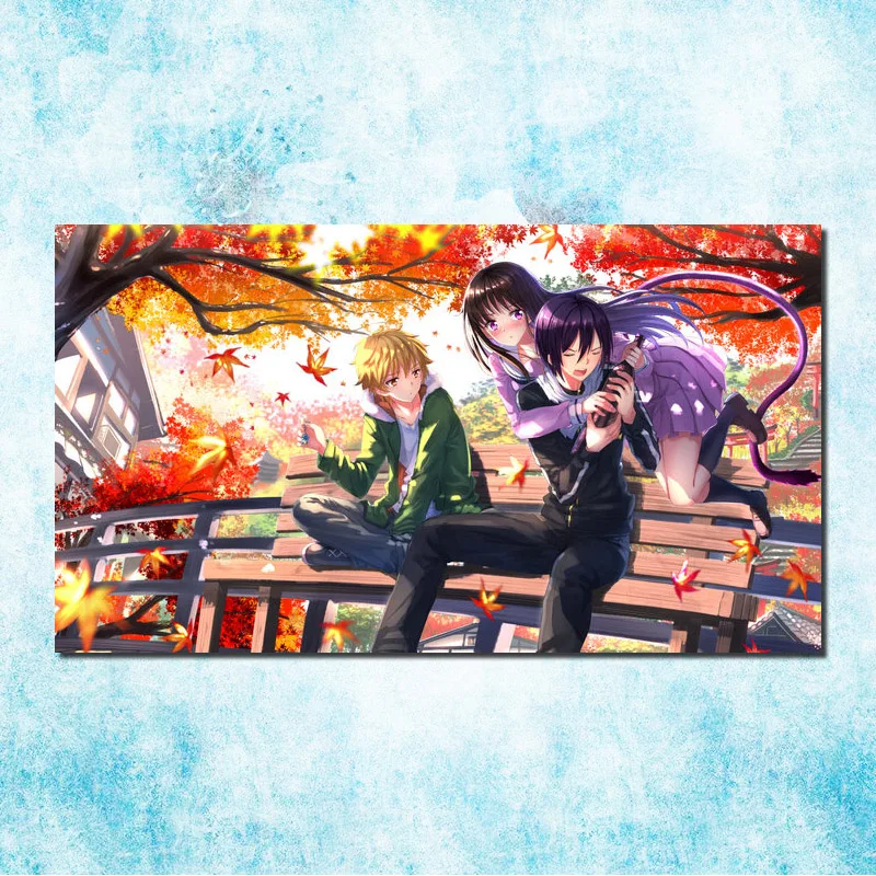 

Noragami Yato Yukine Hot Anime Art Silk Canvas Poster Print 13x24 24x43 inch Pictures For Room Decor Gift (more)-7