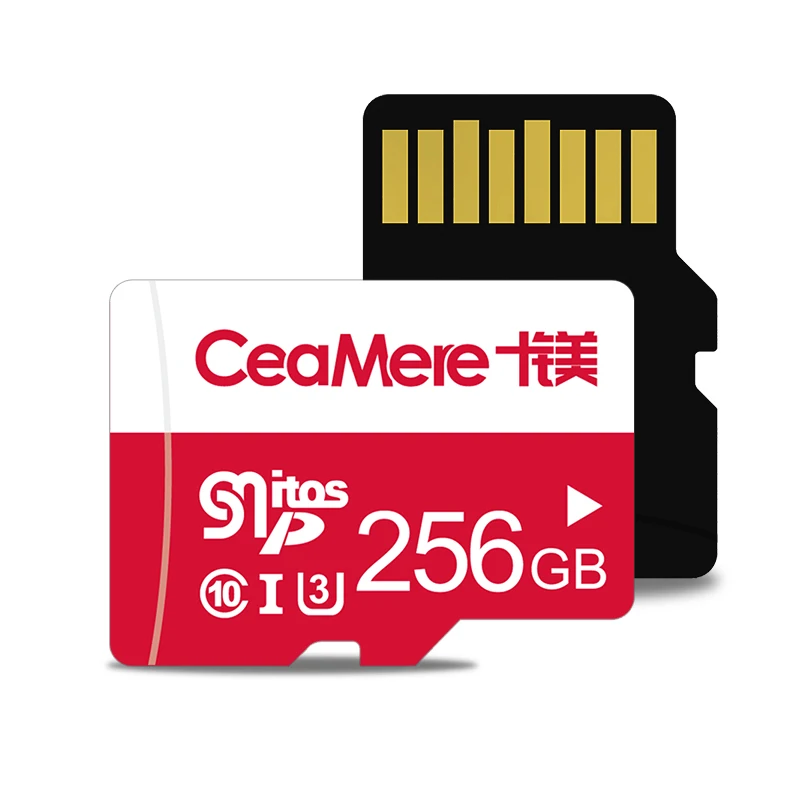 CeaMere Memory Card 256GB 128GB 64GB U3 UHS 3 32GB Micro sd card Class10 UHS 1 2