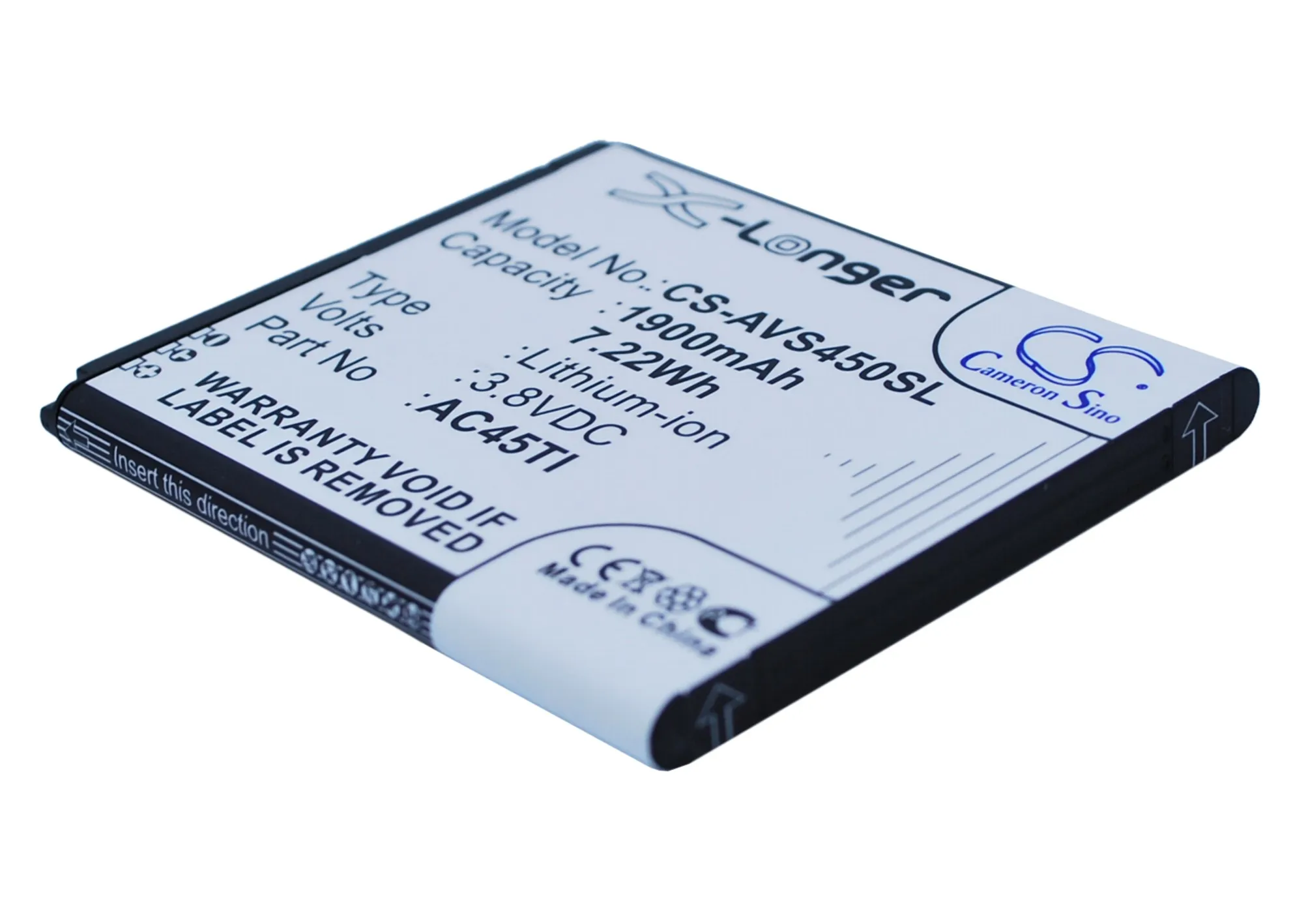 Высококачественный аккумулятор Cameron Sino 1900 мАч AC45TI для Archos 45 Titanium Ohne
