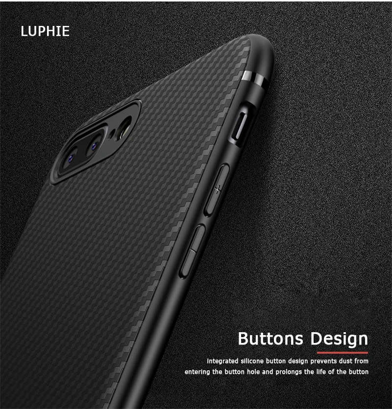 LUPHIE Luxury Case For iPhone X 8 7 Plus Carbon Fiber case for iphone 6 6S Plus 5 5S SE (8)