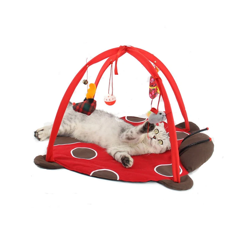 Portable Pet Playing Tent Cat Toys Blanket Housein Cat Toys from Home