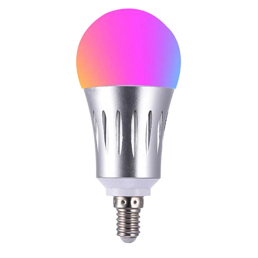 Smart Wifi Led Dimmer Bulb Light 7W B22 E14 E26 E27 RGBW Wireless Wifi Phone Remote Control Ball Bulb Lamp Support Google Home (28)