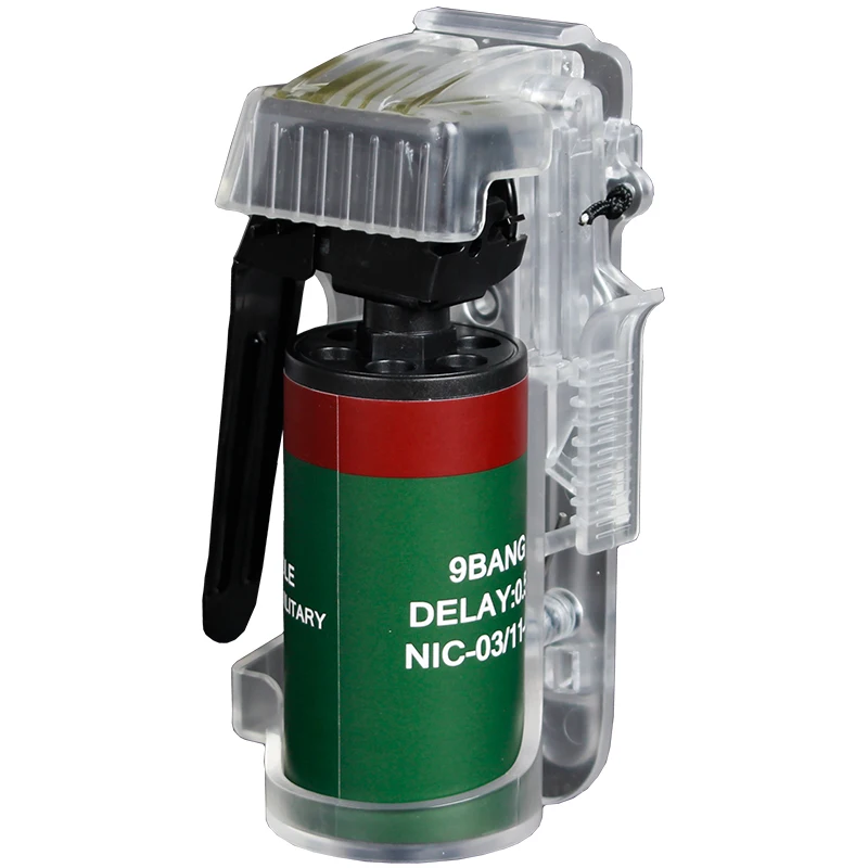 

TMC Flashbang Stun Gren Pouch Cache with Dummy Molle System Quick Release Vest accessories for display no function 2879
